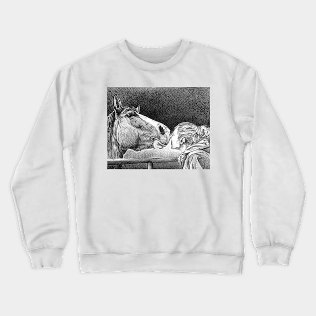 Last Kiss Crewneck Sweatshirt by FaithfulFaces